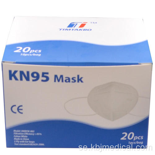 Bra pris 5 lager filter Kn95-mask
